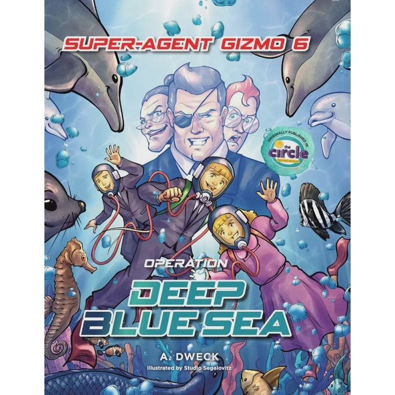 Super-Agent Gizmo Vol. 6: Operation Deep Blue Sea (Comic) {Books-Kids-Comics} Manchester Judaica