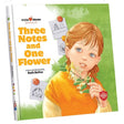 three notes and one flower