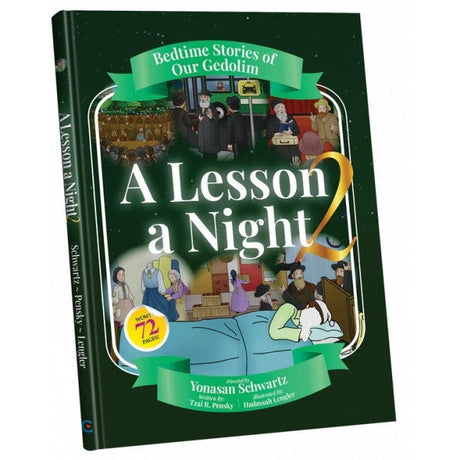 A Lesson a Night - Bedtime Stories of Our Gedolim Volume 2 Books-English-To be sorted 98981074 Manchester Judaica