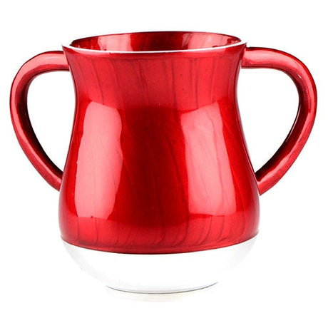 Aluminium Washing Cup - Red {Judaica-Home-Washing Cup} Manchester Judaica