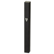 Aluminum Mezuzah 15Cm - Black 23443 {Judaica-Home-Mezuzah Holder} Manchester Judaica