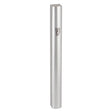 Aluminum Mezuzah 15Cm - Semi Round - Silver {Judaica-Home-Mezuzah Holder} Manchester Judaica