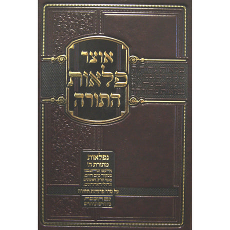 אוצר פלאות התורה - דברים עוז והדר Seforim To Be Sorted 163404 Manchester Judaica