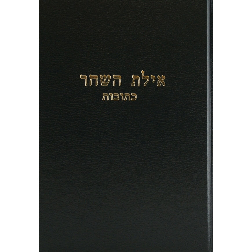 אילת השחר - קידושין