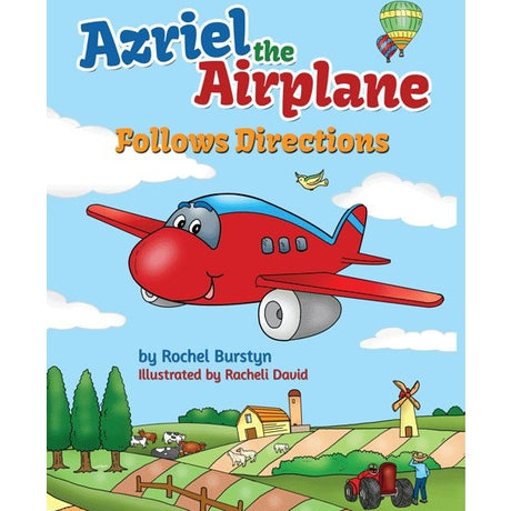 Azriel the Airplane Follows Directions Books-English-To be sorted 162917 Manchester Judaica