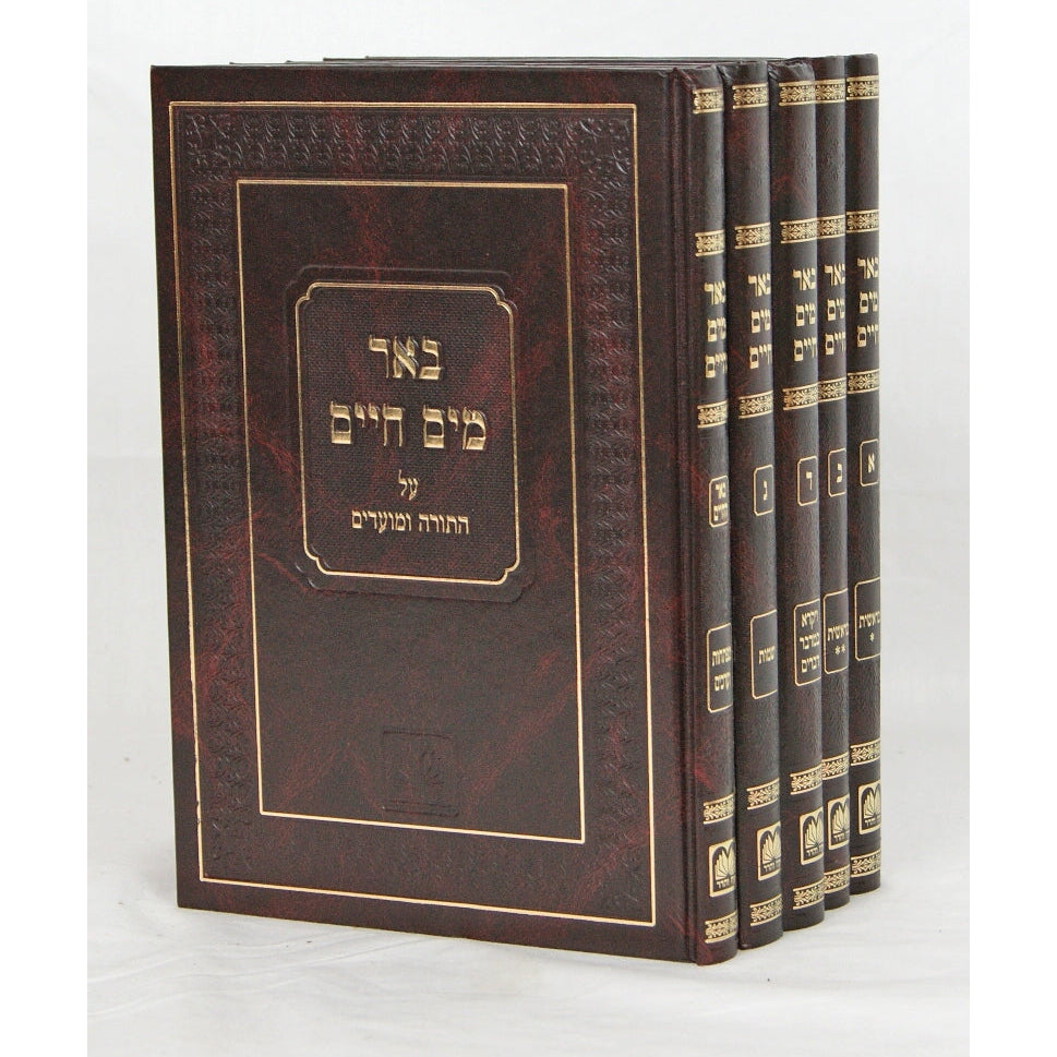 באר מים חיים ה''כ עה''ת עוז והדר Seforim To Be Sorted 127547 Manchester Judaica