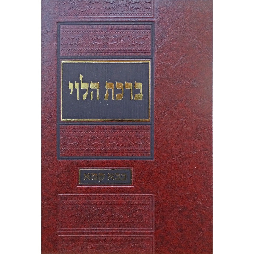 ברכת הלוי - על מסכת בבא קמא
