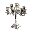 Candelabra 9 Branch 488 {Judaica-Lecht-Candlesticks, Candelabra} Manchester Judaica