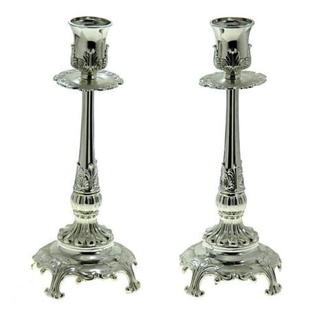 Candlesticks Pair 22cm Judaica-Lecht-Candlesticks, Candelabra 491 Manchester Judaica