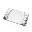 Checked Granite Mirror Tray Judaica-Tabletop-Food Trays 317 Manchester Judaica