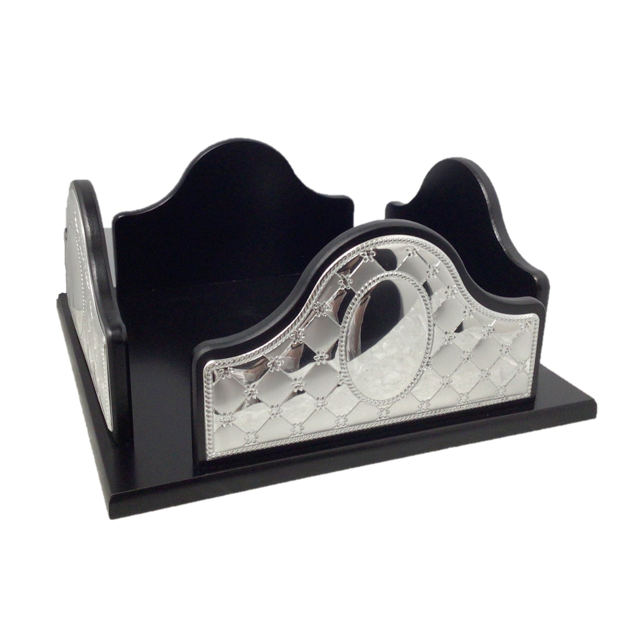 Checkerboard Napkin Holder 17573 {Judaica-Tabletop-Napkin Holder} Manchester Judaica