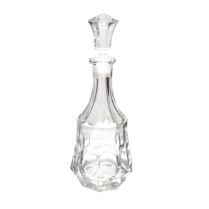 Crystal Decanter 72-000011 {Judaica-Tabletop-Wine Bottle & Accessories} Manchester Judaica