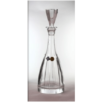 Crystal Decanter {Judaica-Tabletop-Wine Bottle & Accessories} Manchester Judaica