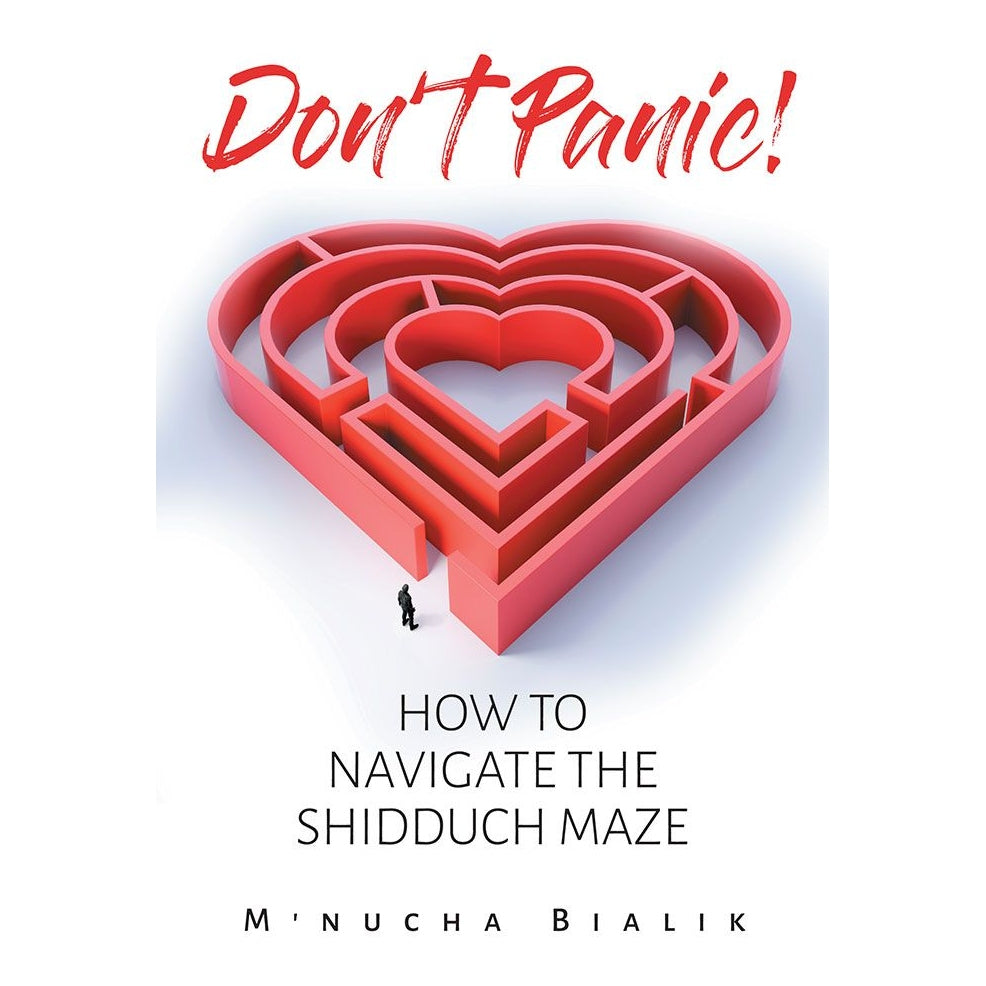 Don'T Panic - How To Navigate The Shidduch Maze {Books-English-Dating And Marriage} Manchester Judaica