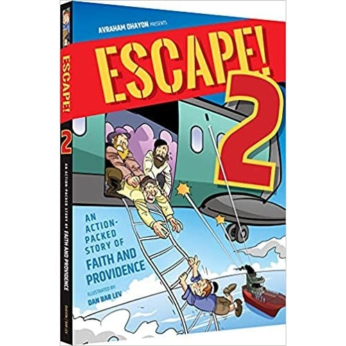 Escape ! Vol 2! (Comic - action packed story of faith & providence {Books-Kids-Comics} Manchester Judaica