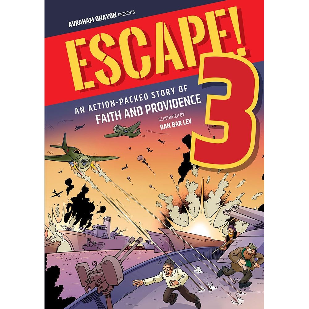 Escape! Volume 3 Comic Action Packed Story of Faith & Providence Books-English-To be sorted 163027 Manchester Judaica