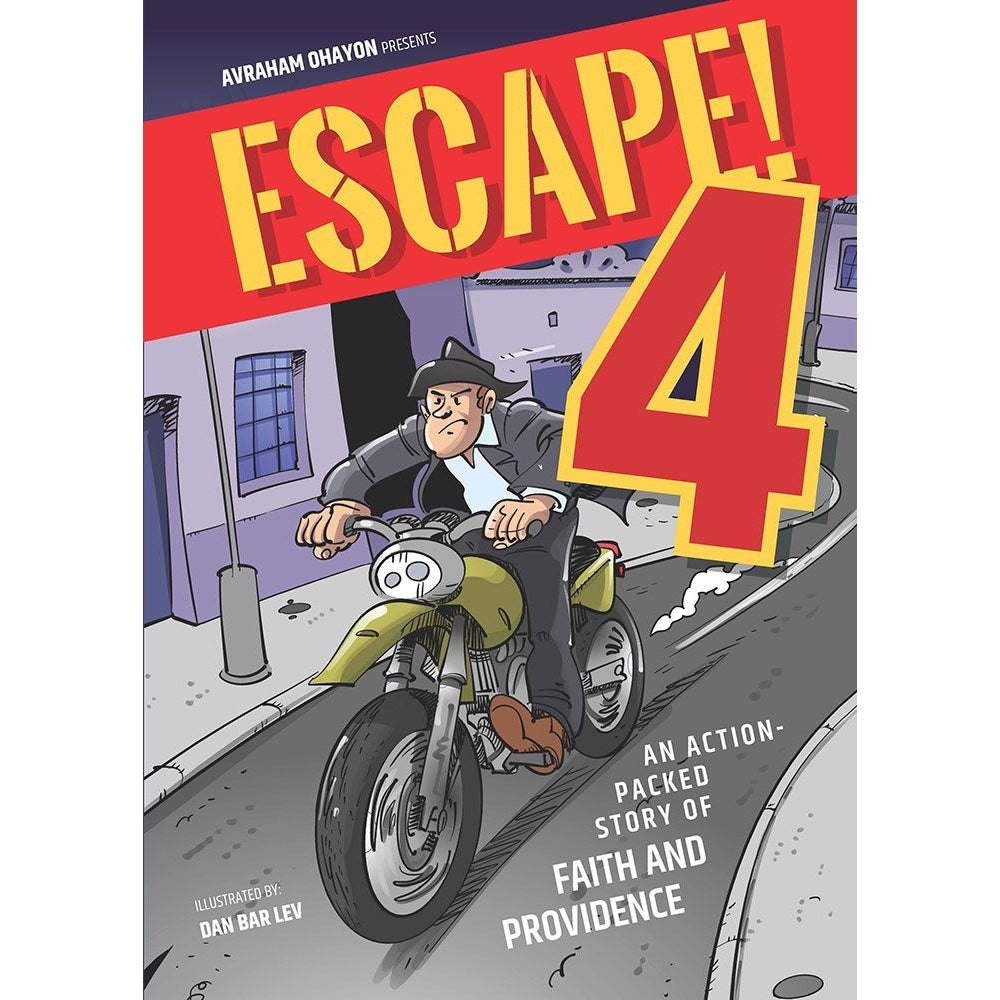 Escape! Volume 4! (Comic) {Books-Kids-Comics} Manchester Judaica