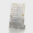 Hadlokas Neiros Stand white gold 350 Judaica-Shabbos-Hadlakas Neiros Blessing 5335011 Manchester Judaica