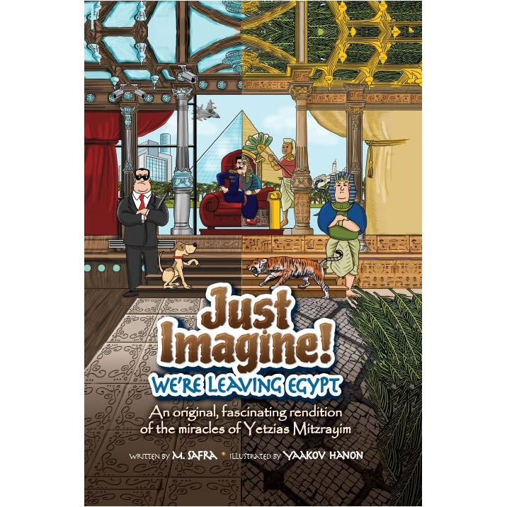 Just Imagine! We're Leaving Egypt - Comic {Books-Kids-Comics} Manchester Judaica