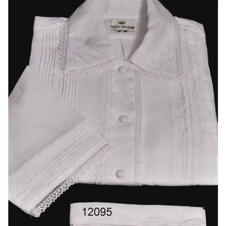 Kittel - Linen 12095 L48 Judaica-Clothing-Kittel 22029 Manchester Judaica