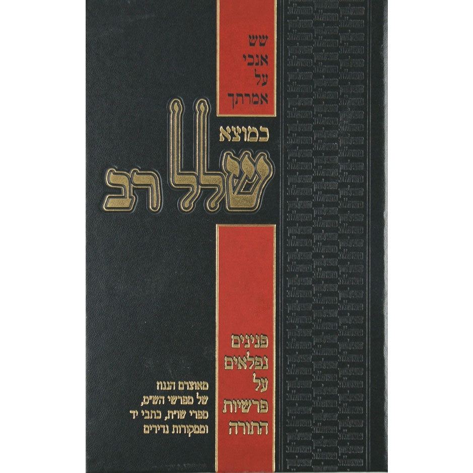 כמוצא שלל רב - במדבר Seforim To Be Sorted 13864 Manchester Judaica