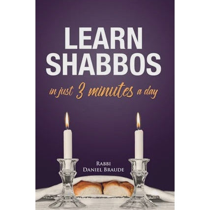 Learn Shabbos in Just 3 Minutes A Day {Books-English-Jewish Law/Halacha} Manchester Judaica