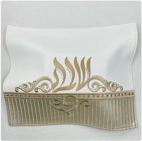 Leather Challah Cover 105 L Judaica-Tabletop-Challah Cover 2541055 Manchester Judaica