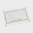 Leather Chanukah Tray (Medium) Holiday-Chanukah-Accessoris 34147 Manchester Judaica