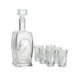 Liquor Set Bottle + 6 Cups 17381 Judaica-Tabletop-Wine & Liquor 132208 Manchester Judaica