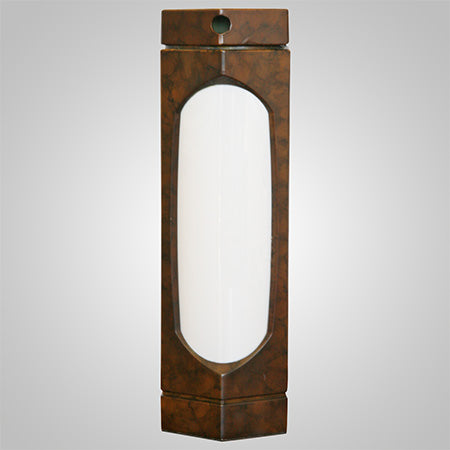 Kosherlamp® Max Shabbos Lamp - Brown Marble {Judaica-Shabbos-Kosher Lamp} Manchester Judaica