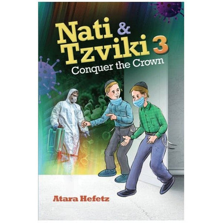 Nati & Tzviki 3 - Conquer the Crown {Books-kids-Novel} Manchester Judaica