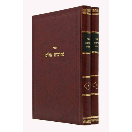 נתיבות שלום ב''כ סלונים Seforim To Be Sorted 12885 Manchester Judaica