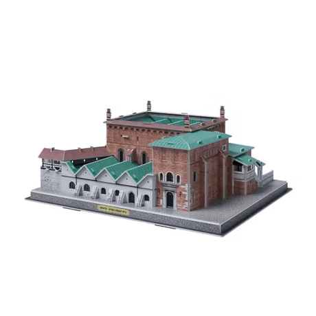 Old Shul Krakow - 3D Foam Puzzle {Toys-3D Puzzle} Manchester Judaica