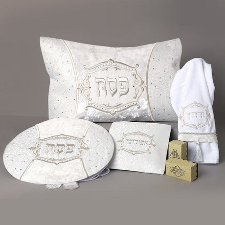 Pesach Set 563 Holiday-Pesach-Matzah Tash & Pesach Set 55563 Manchester Judaica