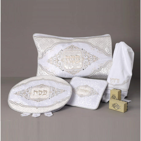 Pesach Set 577 Holiday-Pesach-Matzah Tash & Pesach Set 55577 Manchester Judaica