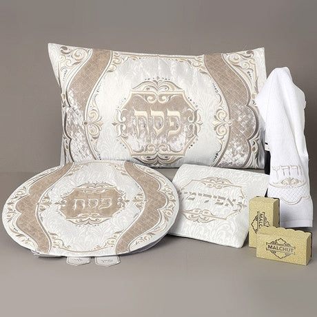 Pesach Set 710 Holiday-Pesach-Matzah Tash & Pesach Set 55710 Manchester Judaica