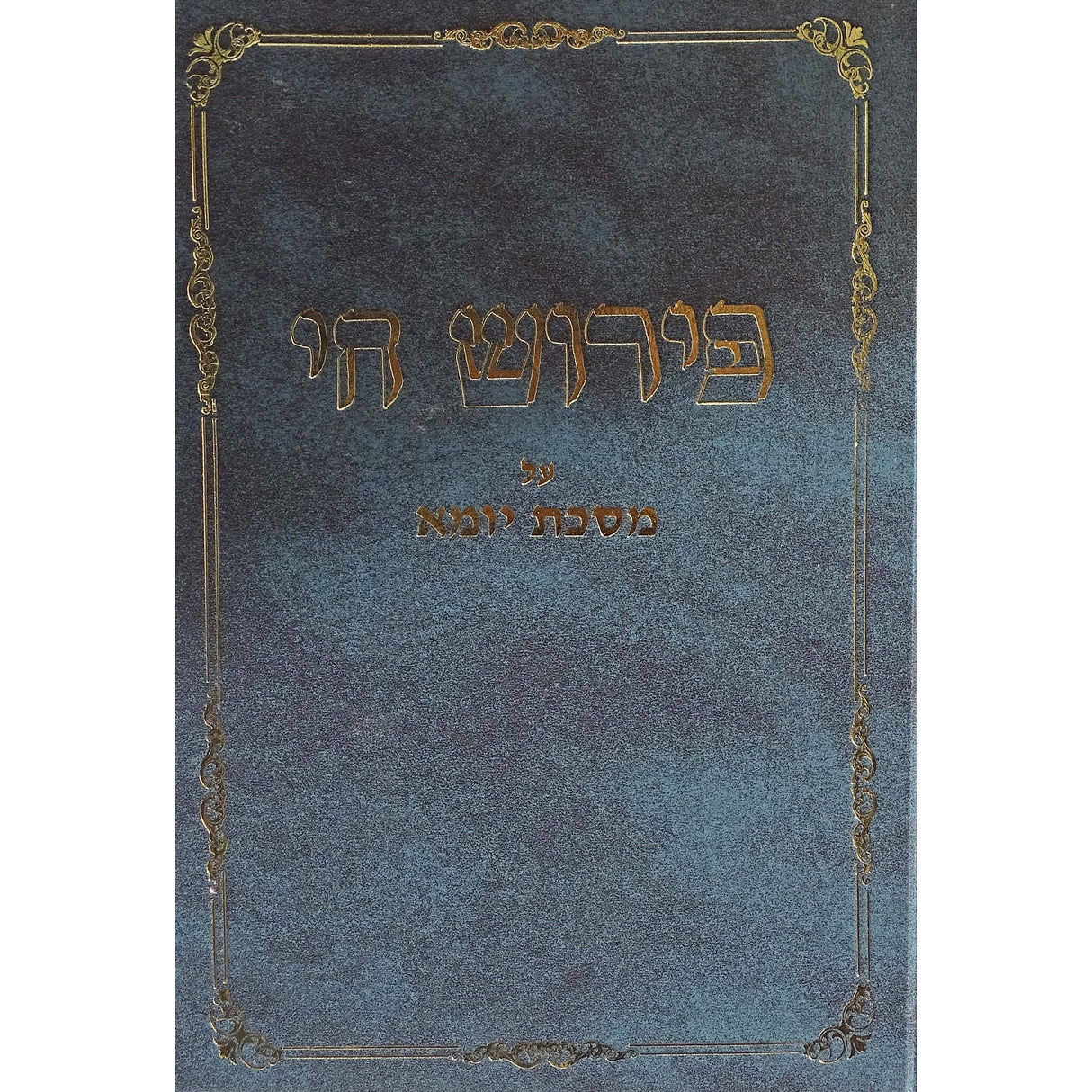 פירוש חי- מסכת פסחים ביצה מגילה חגיגה מועד קטן ספרים-גמרא תלמוד-גמרא 161236 Manchester Judaica