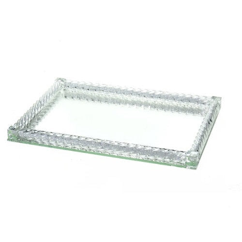 Railing Mirror Tray - 32*46cm Judaica-Tabletop-Food Trays 12408 Manchester Judaica