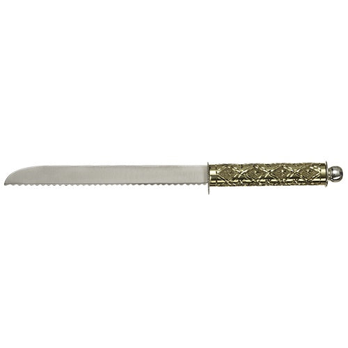 Shabbos Knife - With Golden Handle Judaica-Tabletop-Knife & Accessories 442111 Manchester Judaica