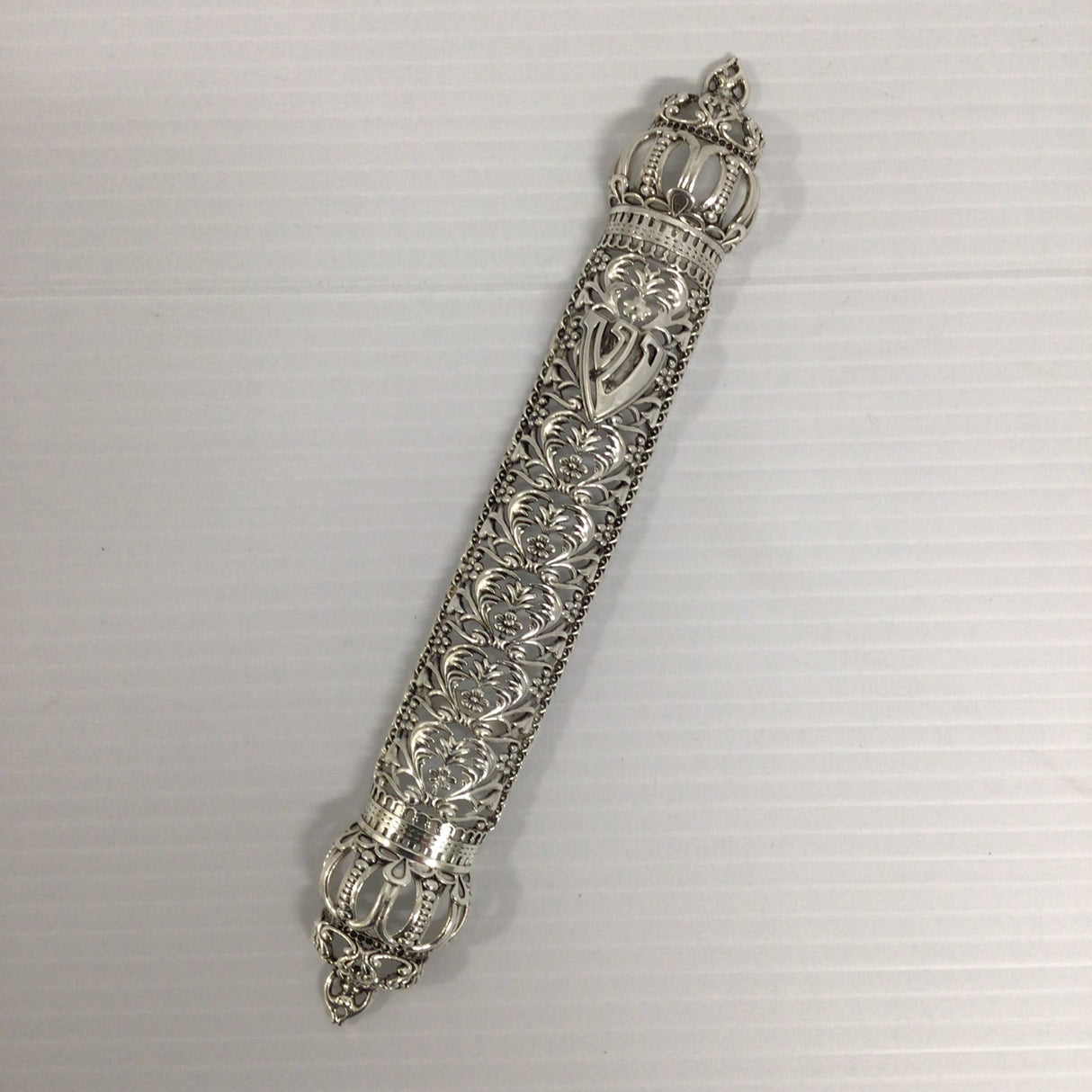 Silver Mezuzah - Antik Judaica-Home-Mezuzah Holder 320002 Manchester Judaica