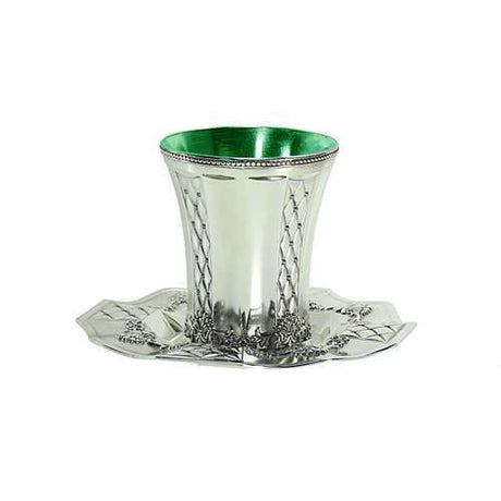 Silver Plated Becher Judaica-Tabletop-Kiddush Cup 233 Manchester Judaica