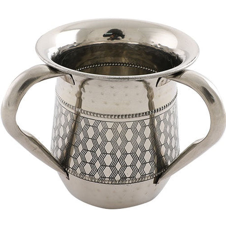 Stainless Steel Washing Cup 51812 {Judaica-Home-Washing Cup} Manchester Judaica