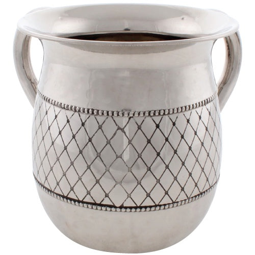 Stainless Steel Washing Cup 51814 {Judaica-Home-Washing Cup} Manchester Judaica