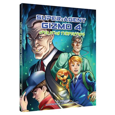 Super-Agent Gizmo Vol. 4: Operation Tempervirus (Comic) Books-English-To be sorted 162136 Manchester Judaica