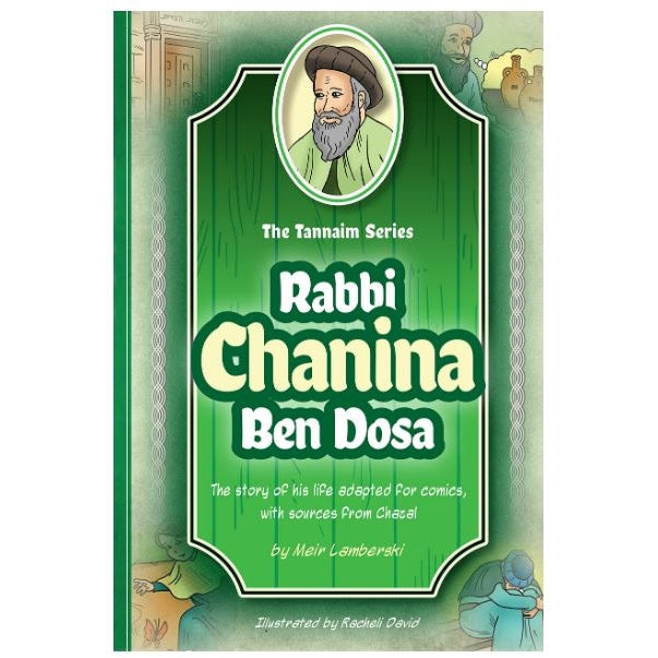 Tannaim Series: (Comic) Rabbi Chaninah Ben Dosa Books-English-To be sorted 163032 Manchester Judaica