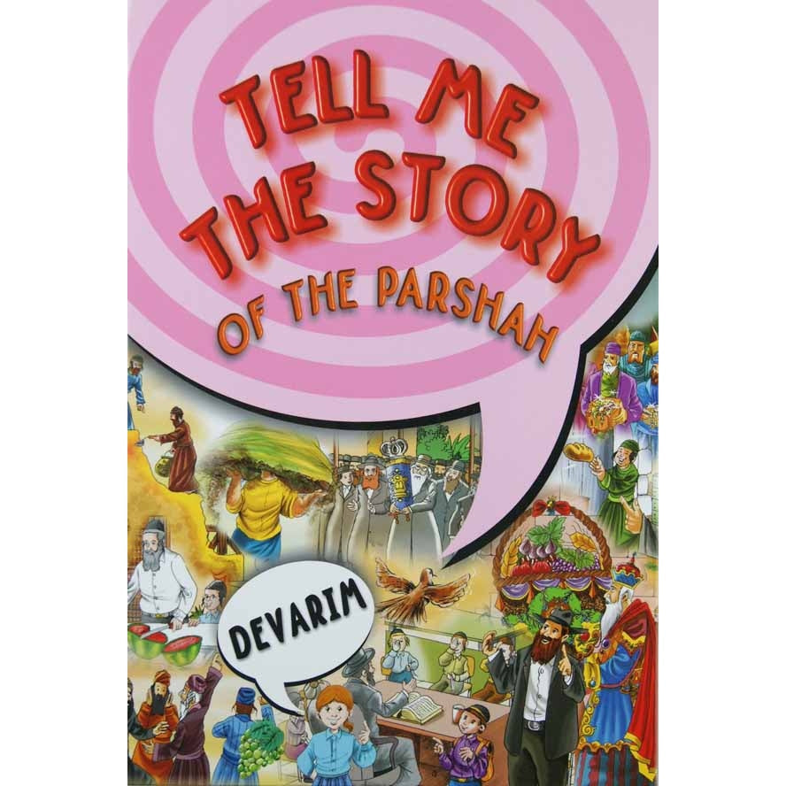 Tell me the Story of the Parshah Devarim - Laminated Pages Books-English-To be sorted 135206 Manchester Judaica