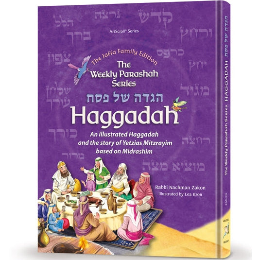 The Weekly Parashah – Haggadah - Jaffa Family Edition {Holiday-Pesach-Kids Books} Manchester Judaica